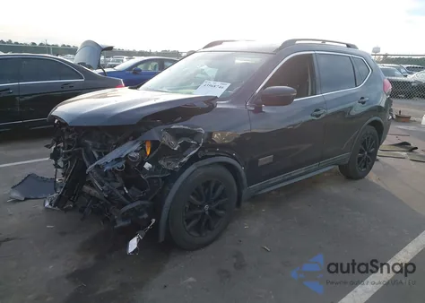 2017 Nissan Rogue Sv from USA, damaged, VIN 5N1AT2MT1HC754543